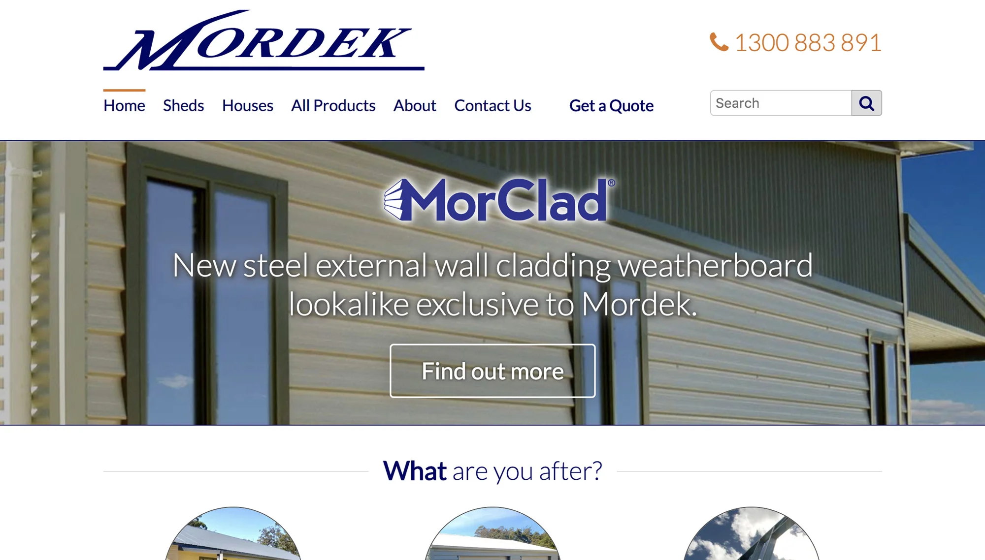 Screenshot of mordek.com.au